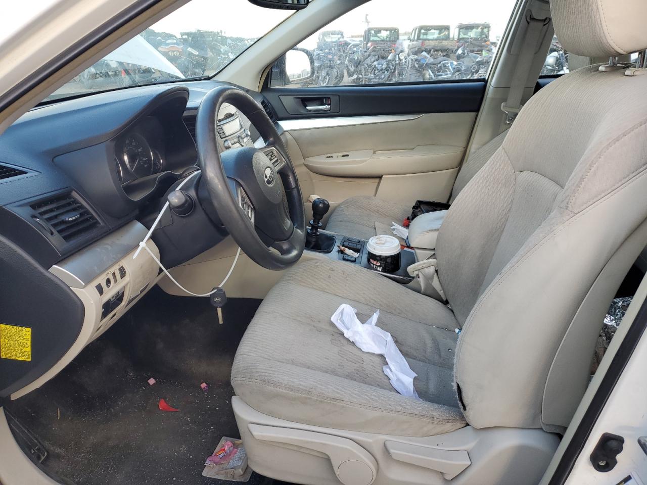 2012 Subaru Outback VIN 4S4BRCAC9C1279936 Copart auction photo, all over / undercarriage damage thumbnail 7