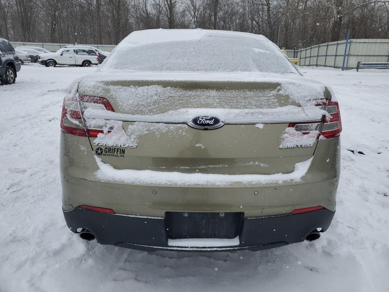 2013 Ford Taurus VIN 1FAHP2F82DG232772 Copart auction photo, front end / rear end damage thumbnail 6