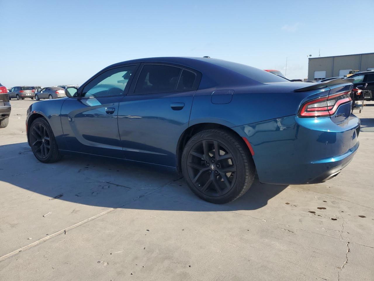2020 Dodge Charger VIN 2C3CDXBG6LH190539 Copart auction photo, side damage thumbnail 2