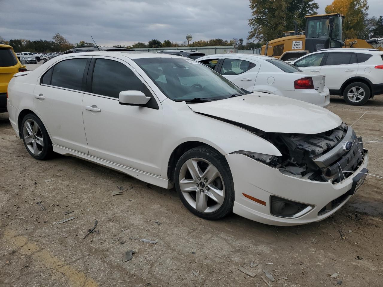 2011 Ford Fusion VIN 3FAHP0KC3BR184462 Copart auction photo, front end damage thumbnail 4