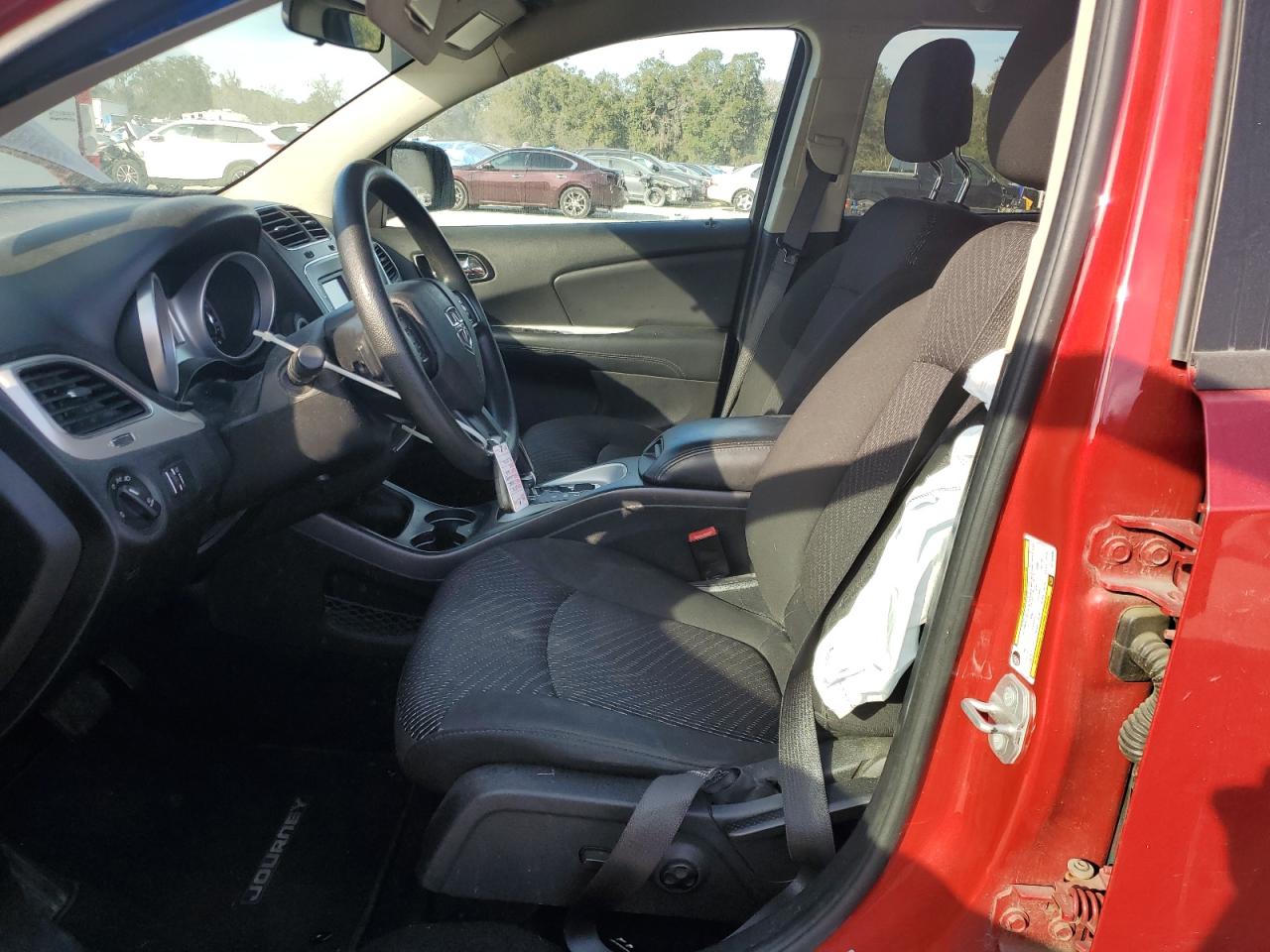 2016 Dodge Journey VIN 3C4PDCBG0GT100496 Copart auction photo, side damage thumbnail 7