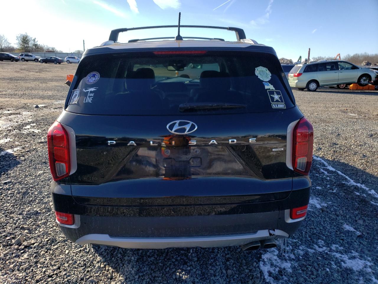 2020 Hyundai Palisade VIN KM8R4DHE0LU078886 Copart auction photo, front end / side damage thumbnail 6