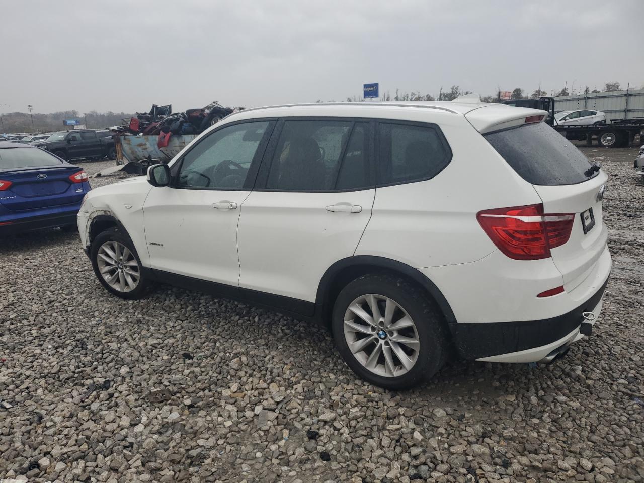 2014 BMW X3 VIN 5UXWX9C51E0D29364 Copart auction photo, side damage thumbnail 2