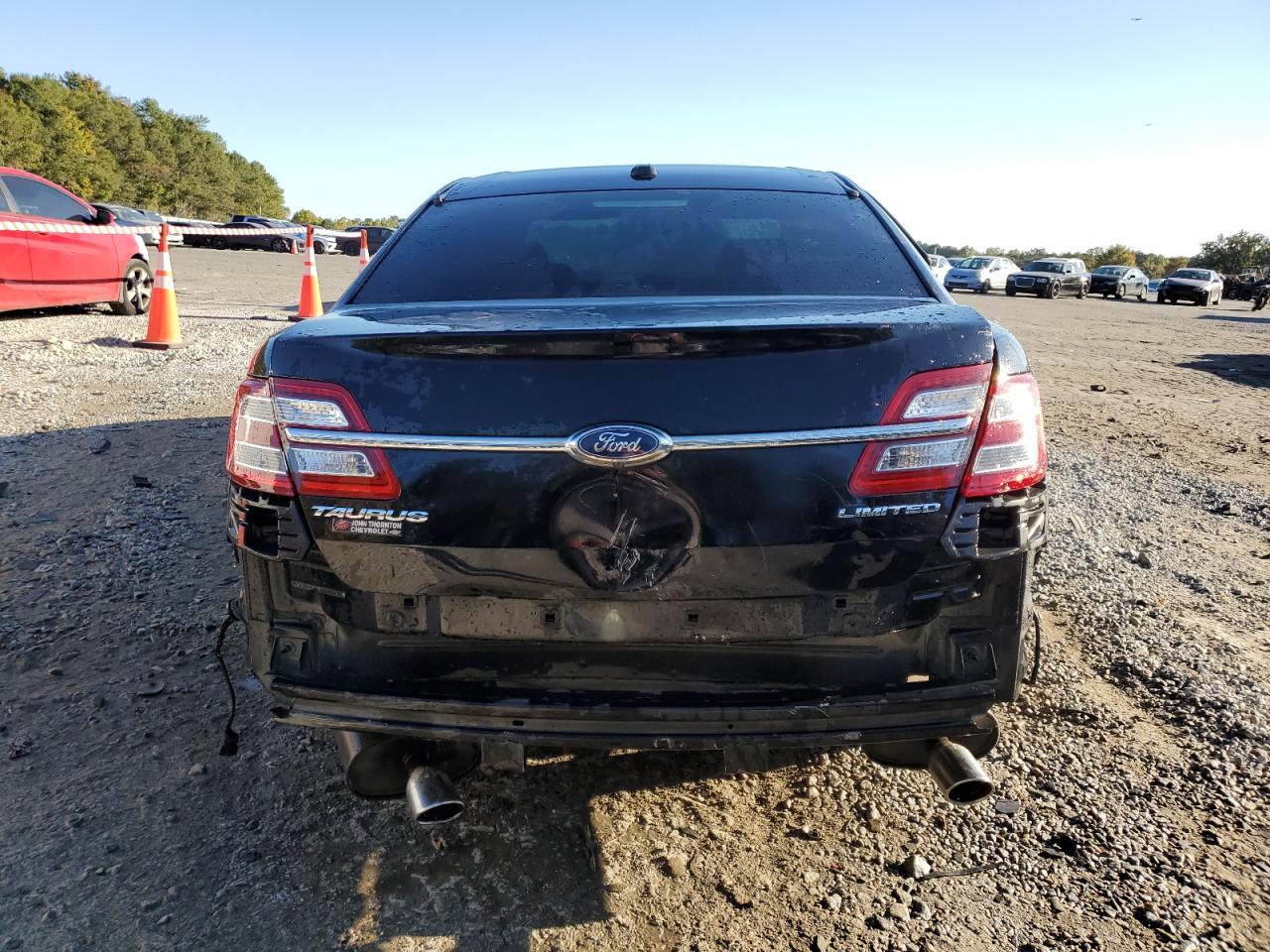 2019 Ford Taurus VIN 1FAHP2F89KG114229 Copart auction photo, all over / rear end damage thumbnail 6