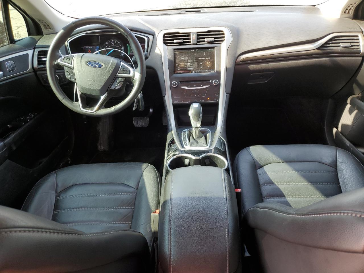 2014 Ford Fusion VIN 3FA6P0LU4ER343718 Copart auction photo, front end damage thumbnail 8