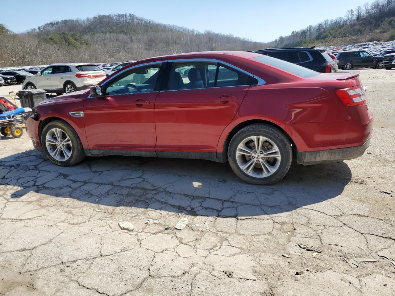 2014 Ford Taurus VIN 1FAHP2E85EG123211 Copart auction photo, front end damage thumbnail 2