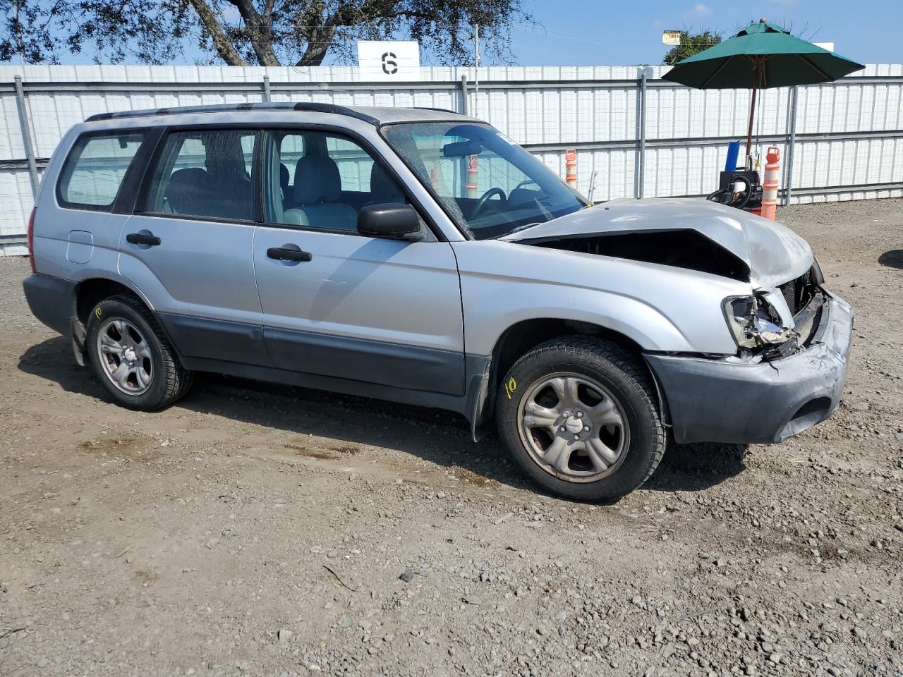 2005 Subaru Forester VIN JF1SG63675H719817 Copart auction photo, front end damage thumbnail 4
