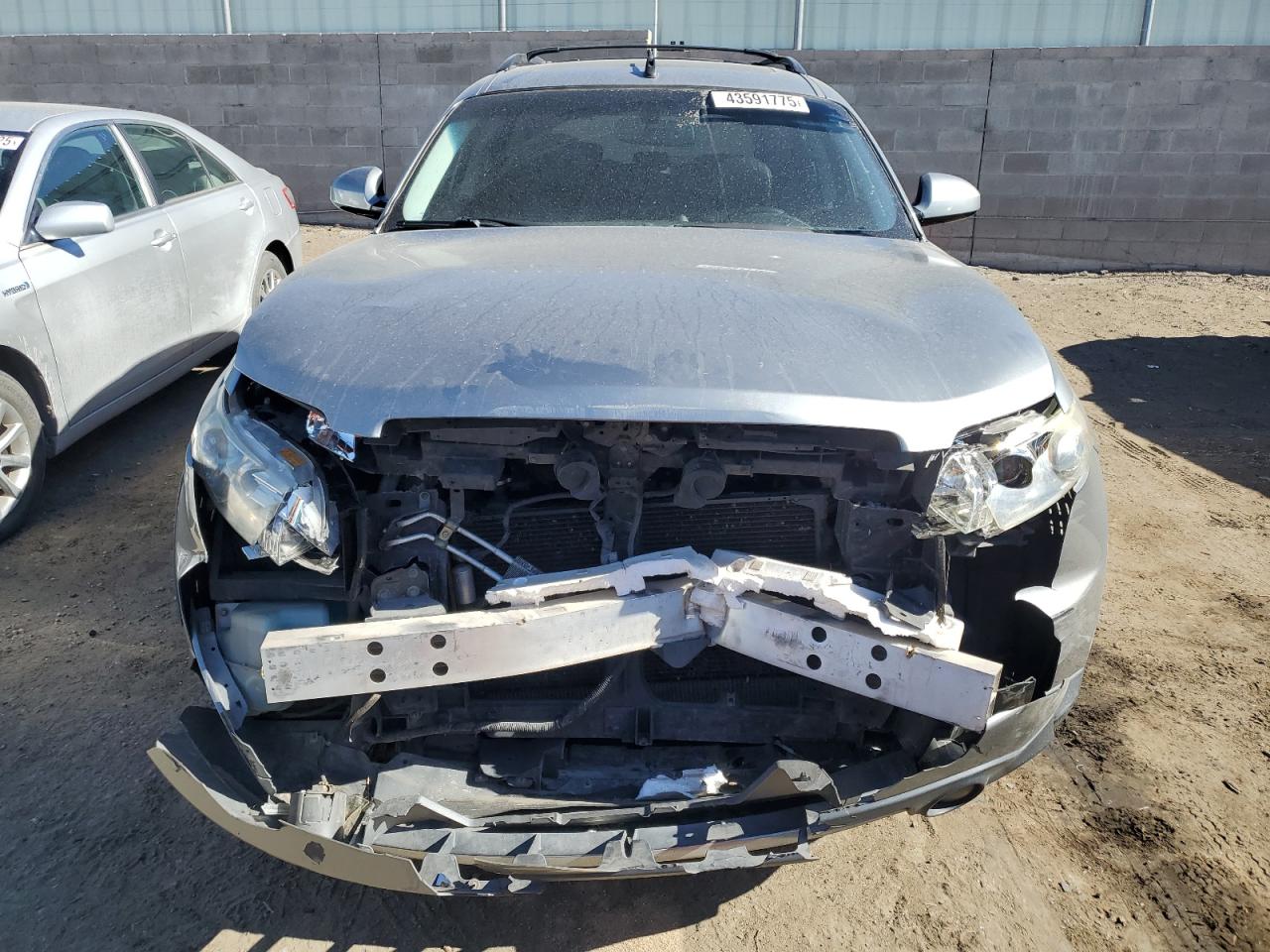 2006 Infiniti FX VIN JNRAS08W16X208153 Copart auction photo, front end damage thumbnail 5