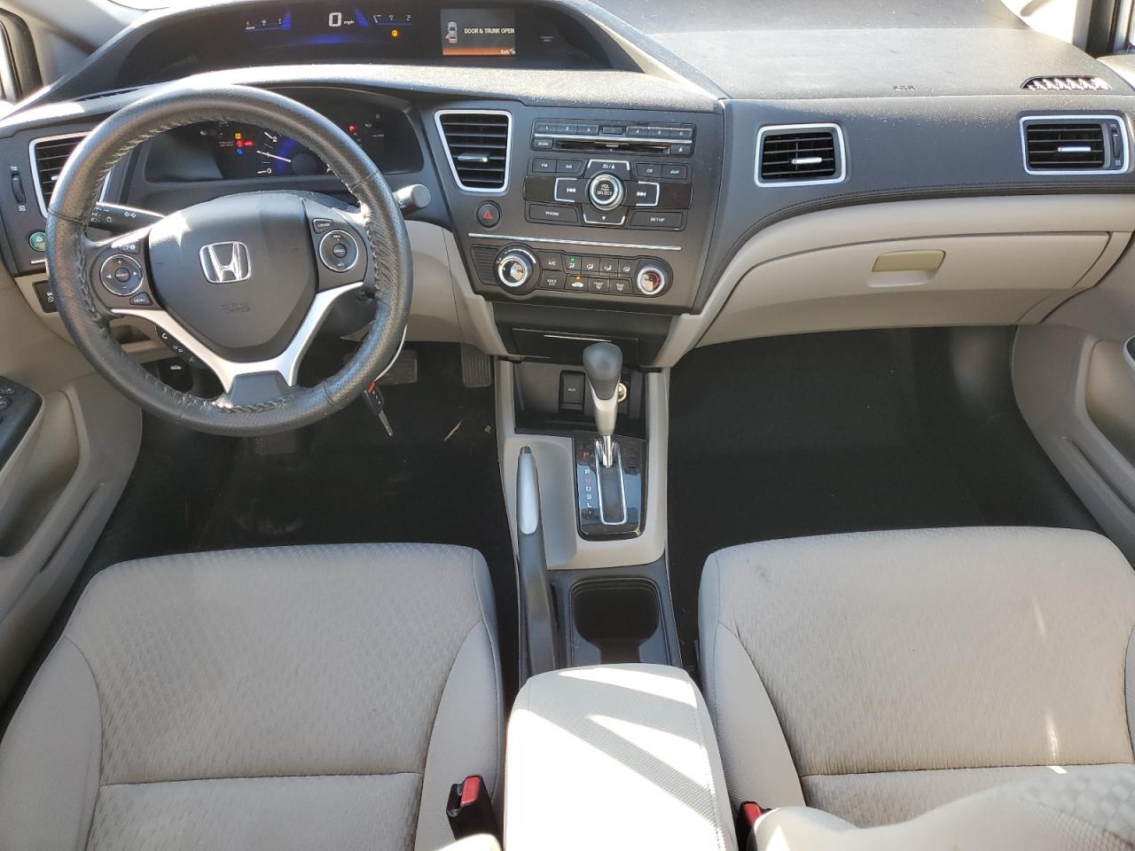 2014 Honda Civic VIN 19XFB2F51EE026060 Copart auction photo, rear end damage thumbnail 8