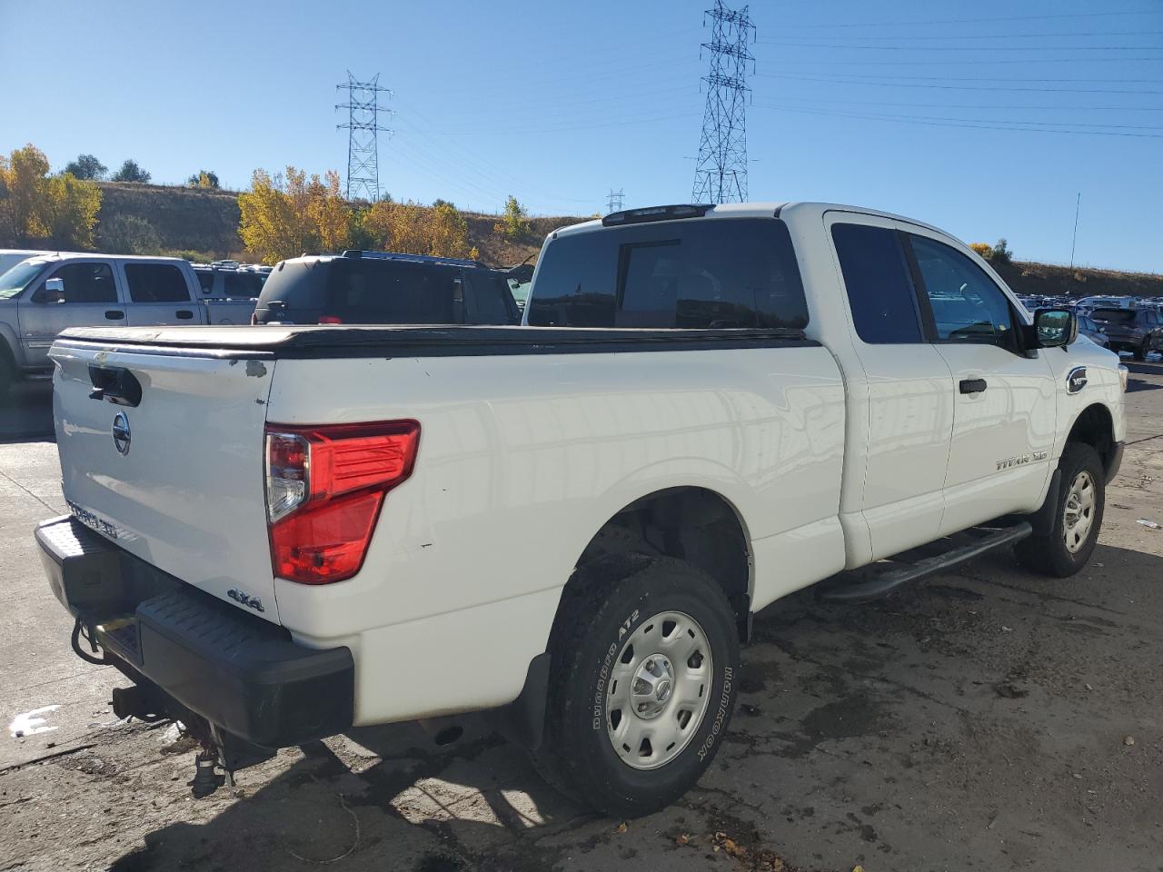2018 Nissan Titan VIN 1N6AA1C32JN503768 Copart auction photo, rear end / front end damage thumbnail 3