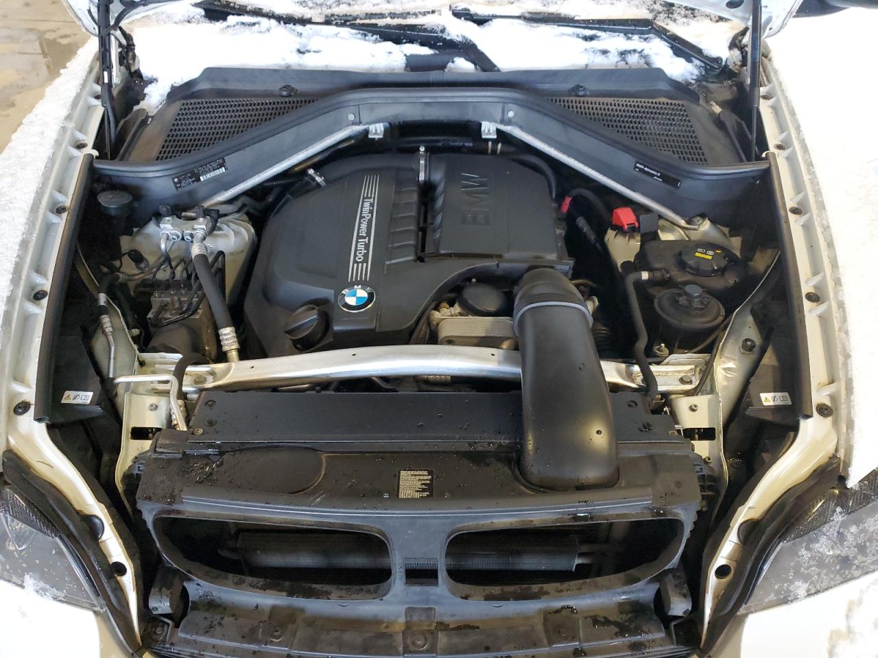 2012 BMW X5 VIN 5UXZV4C57CL992145 Copart auction photo, undercarriage damage thumbnail 12