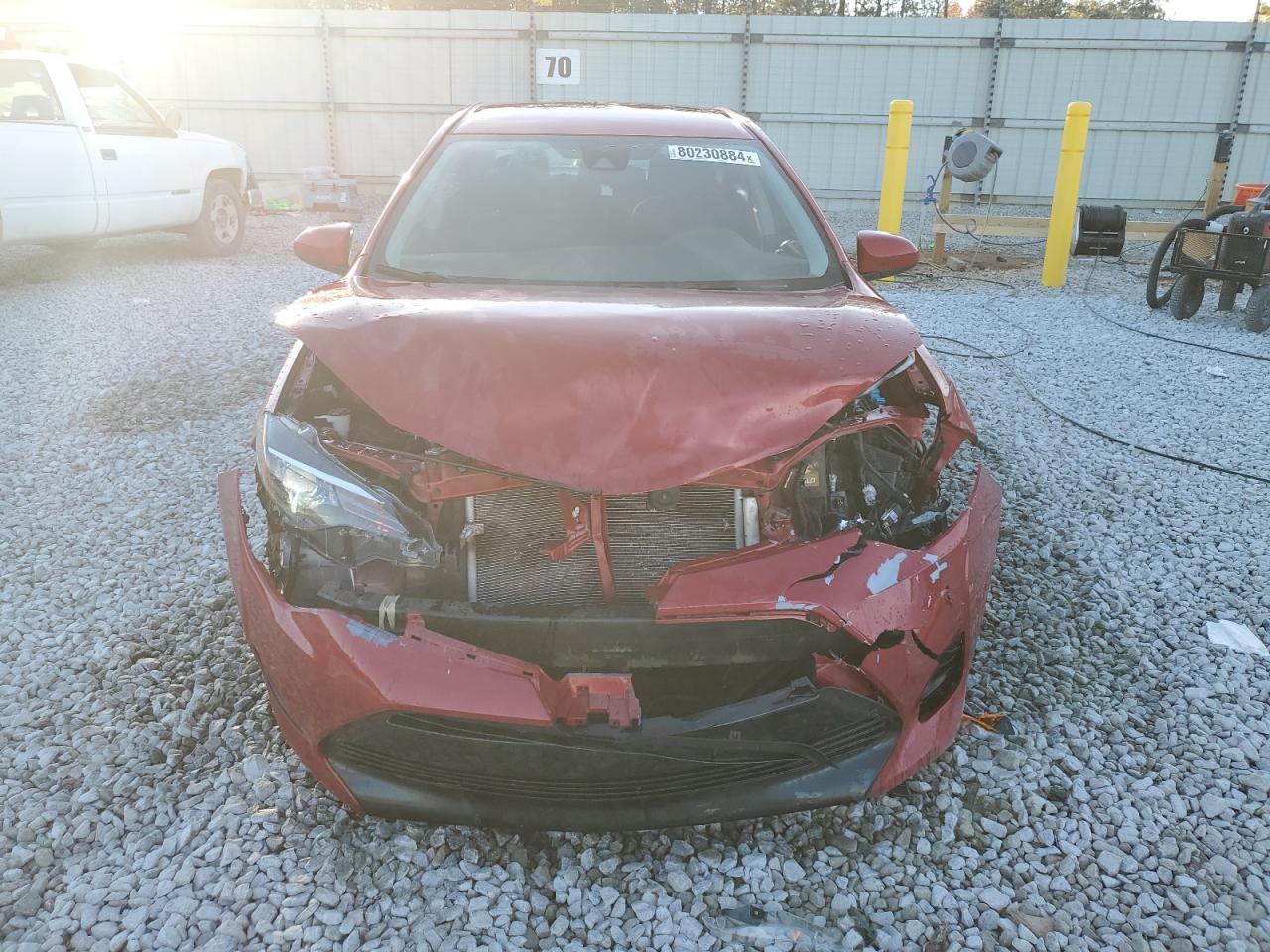 2018 Toyota Corolla VIN 5YFBURHE1JP808124 Copart auction photo, front end damage thumbnail 5