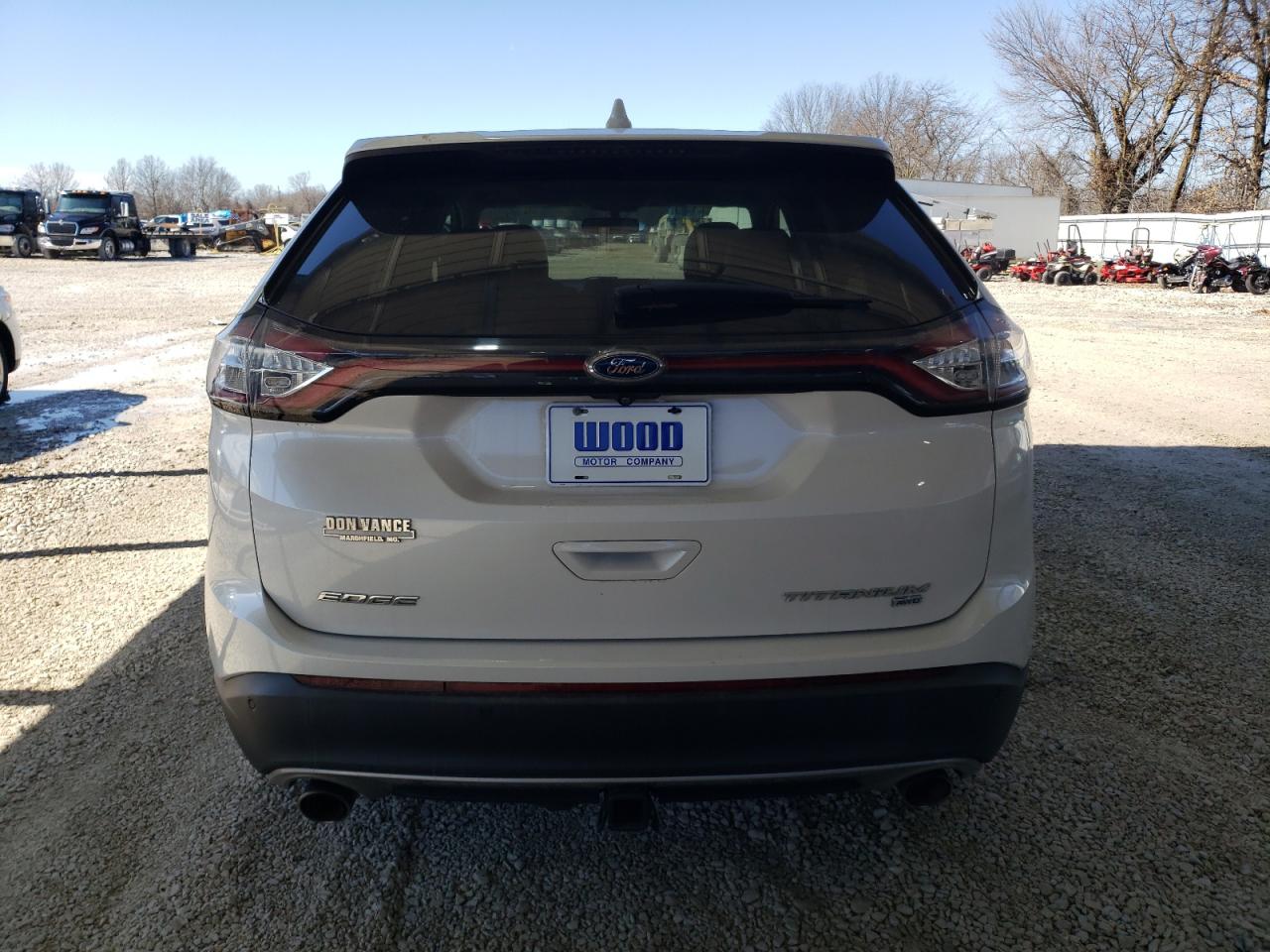 2016 Ford Edge VIN 2FMPK4K85GBB26989 Copart auction photo, side / minor dent/scratches damage thumbnail 6