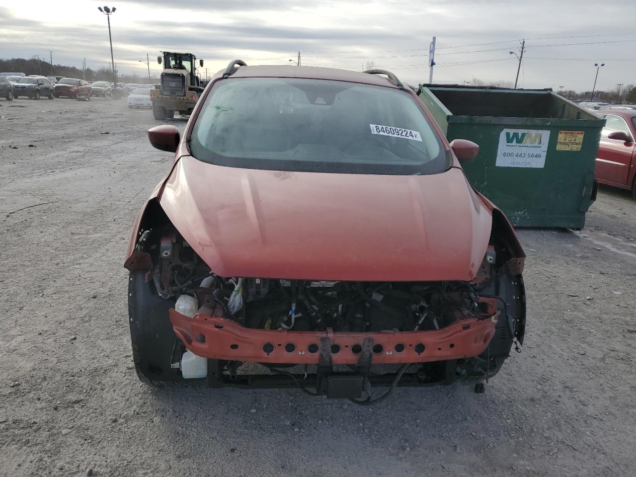 2019 Ford Escape VIN 1FMCU9HDXKUA17022 Copart auction photo, front end / mechanical damage thumbnail 5