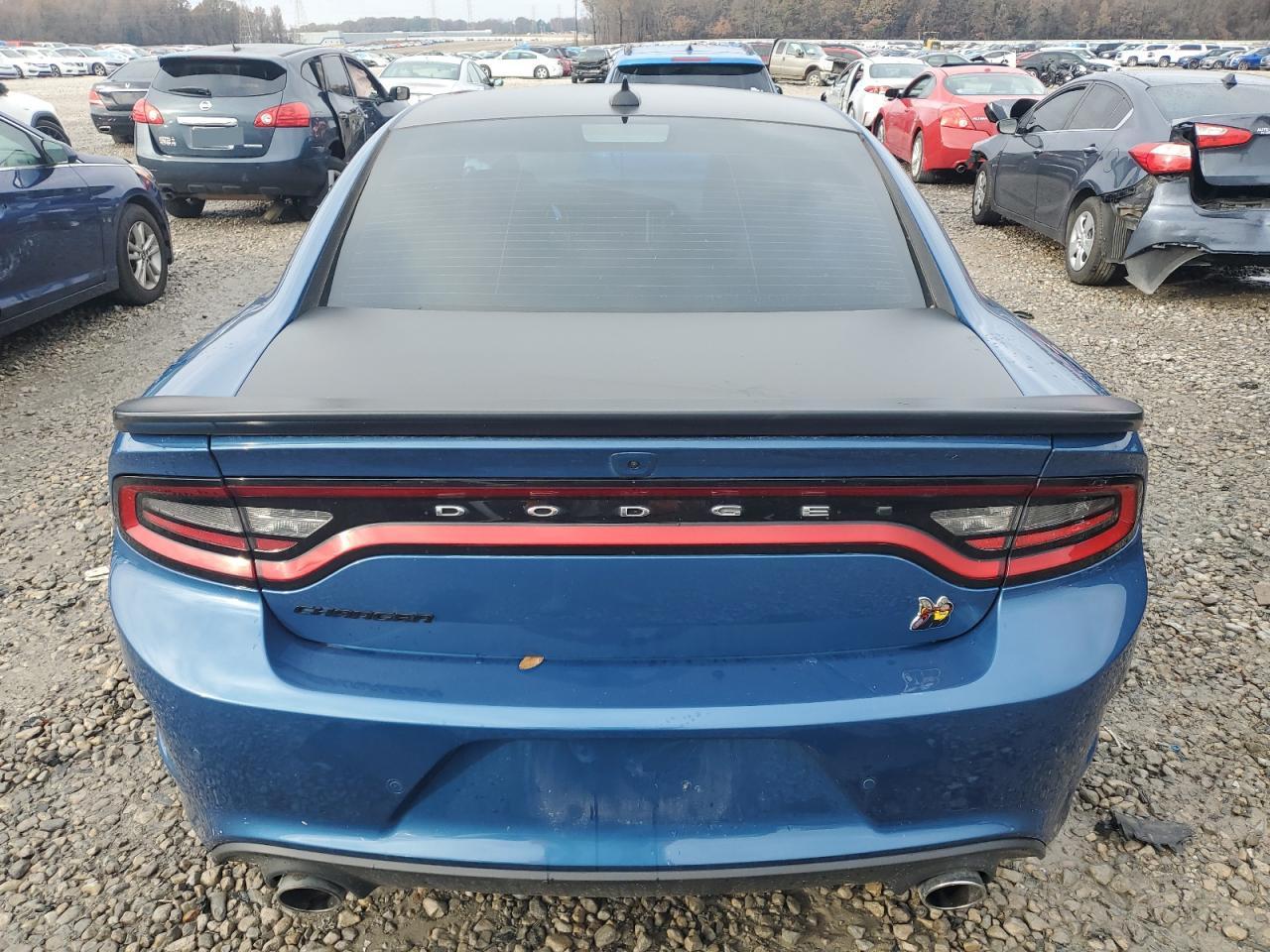 2020 Dodge Charger VIN 2C3CDXGJ1LH228389 Copart auction photo, vandalism damage thumbnail 6