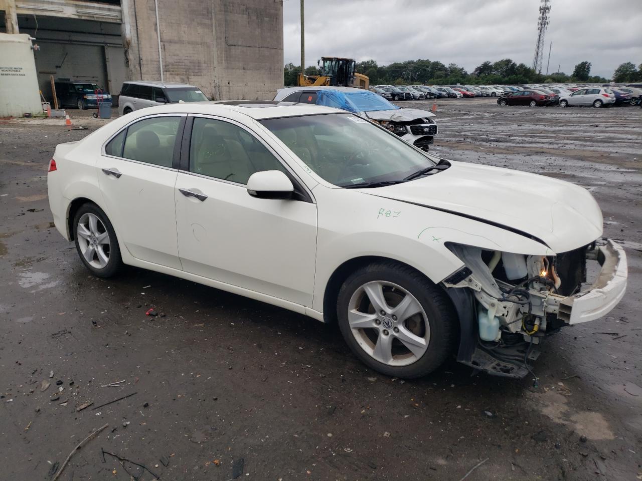 2010 Acura TSX VIN JH4CU2F63AC032593 Copart auction photo, front end / minor dent/scratches damage thumbnail 4