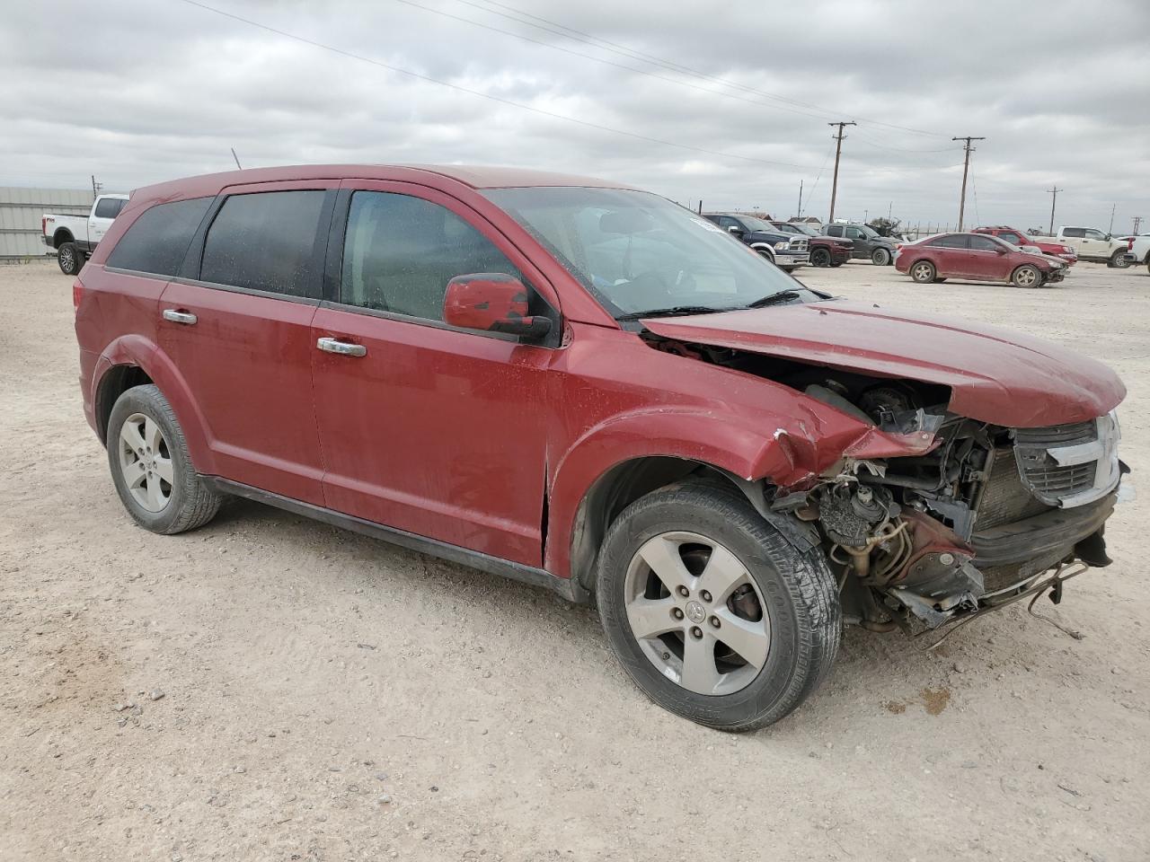 2009 Dodge Journey VIN 3D4GG57VX9T507094 Copart auction photo, front end / rear end damage thumbnail 4