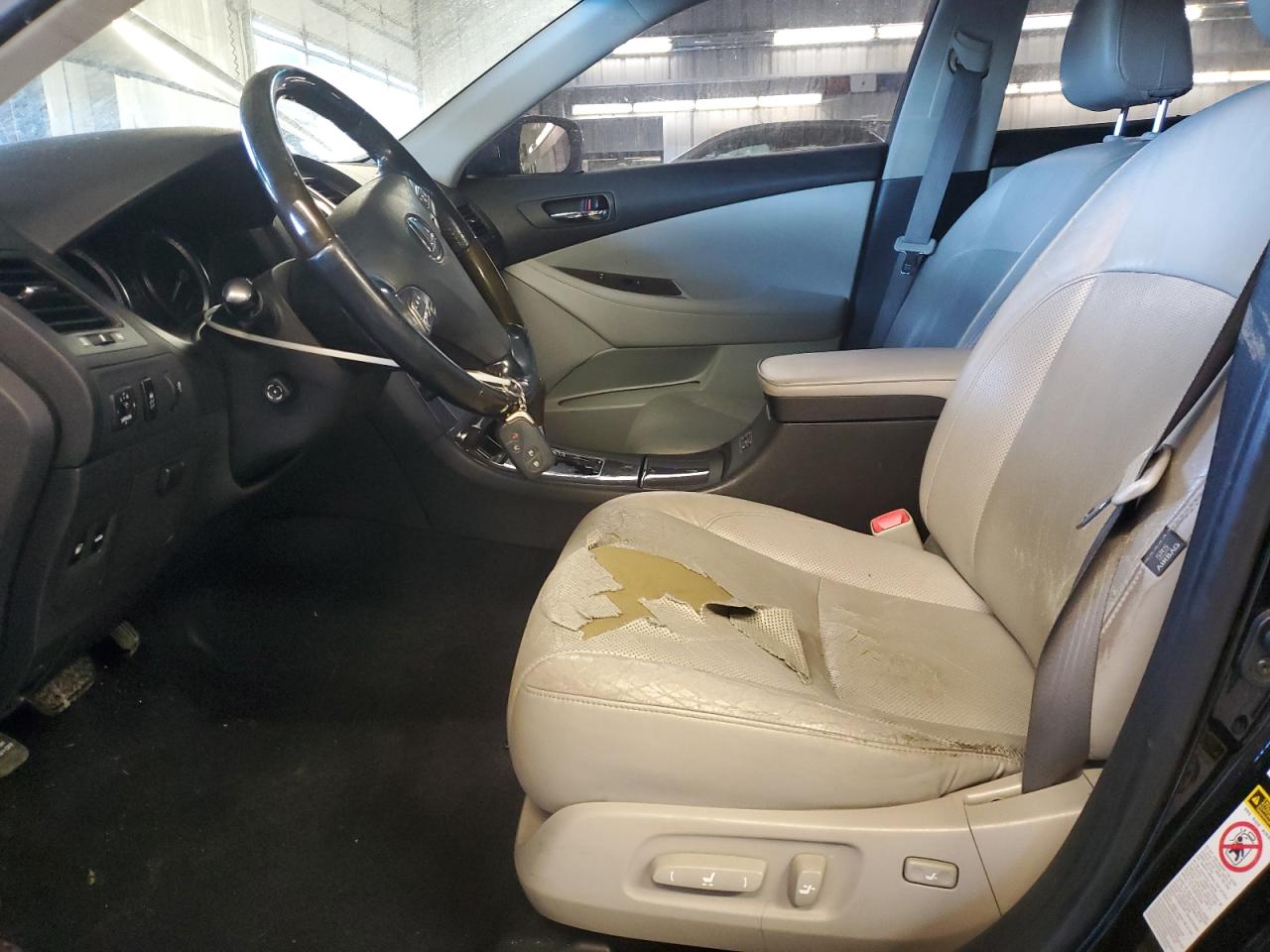 2011 Lexus ES VIN JTHBK1EG5B2427789 Copart auction photo, front end / side damage thumbnail 7