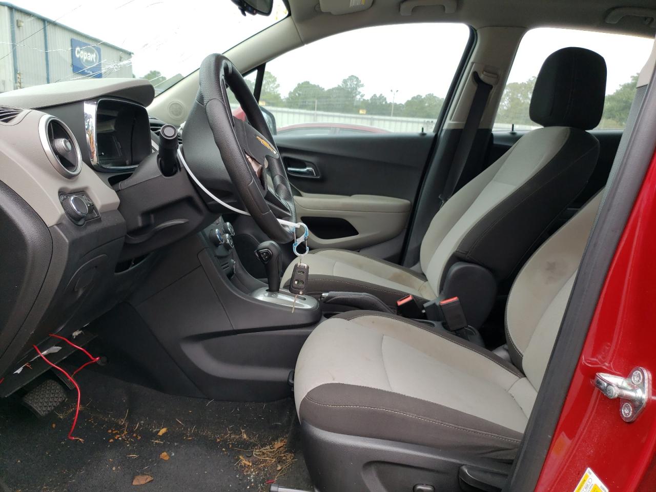 2015 Chevrolet Trax VIN KL7CJKSB3FB159643 Copart auction photo, rear end damage thumbnail 7