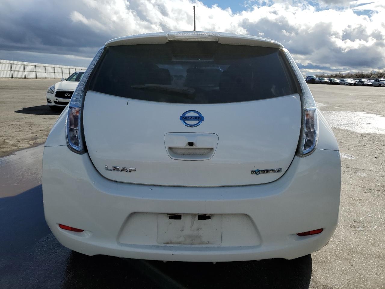 2016 Nissan Leaf VIN 1N4AZ0CP9GC301321 Copart auction photo, front end damage thumbnail 6