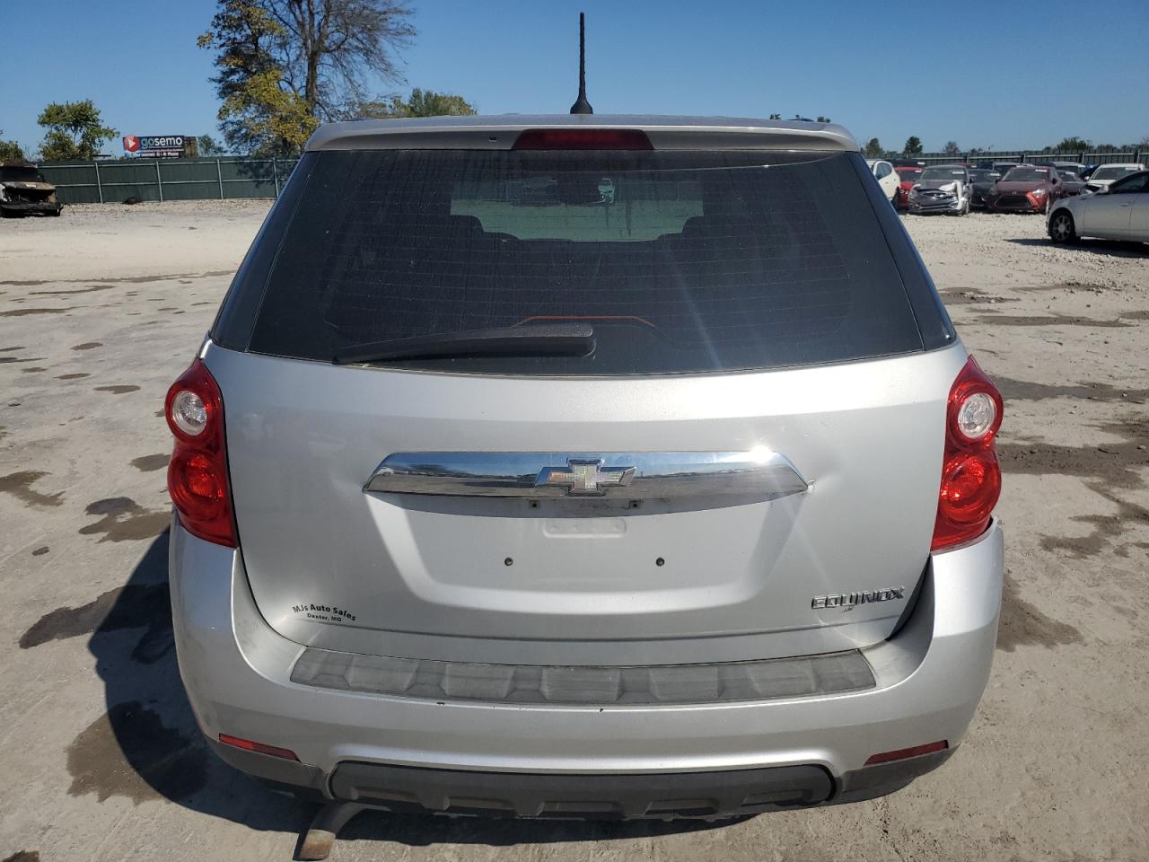 2013 Chevrolet Equinox VIN 2GNALBEK0D6259528 Copart auction photo, rear end / side damage thumbnail 6