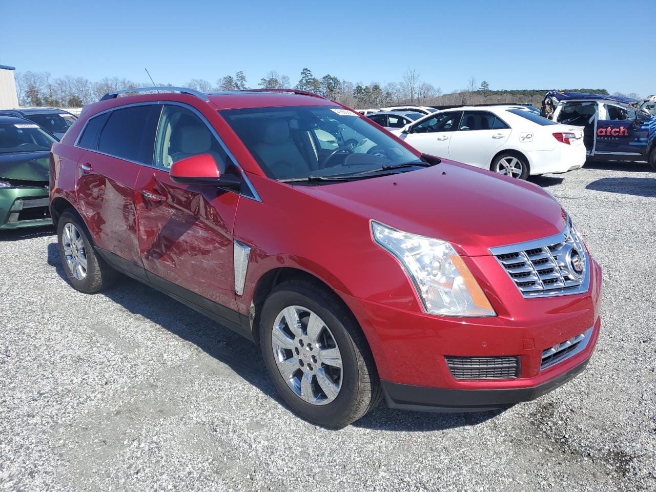 2016 Cadillac SRX VIN 3GYFNEE31GS576818 Copart auction photo, side damage thumbnail 4