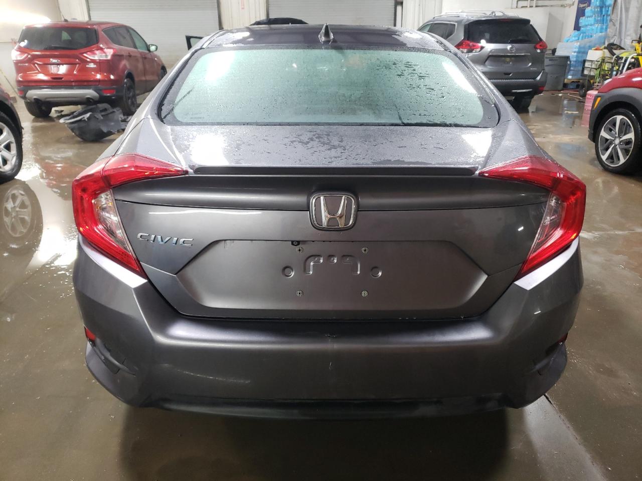 2017 Honda Civic VIN 19XFC1F30HE012645 Copart auction photo, front end / side damage thumbnail 6