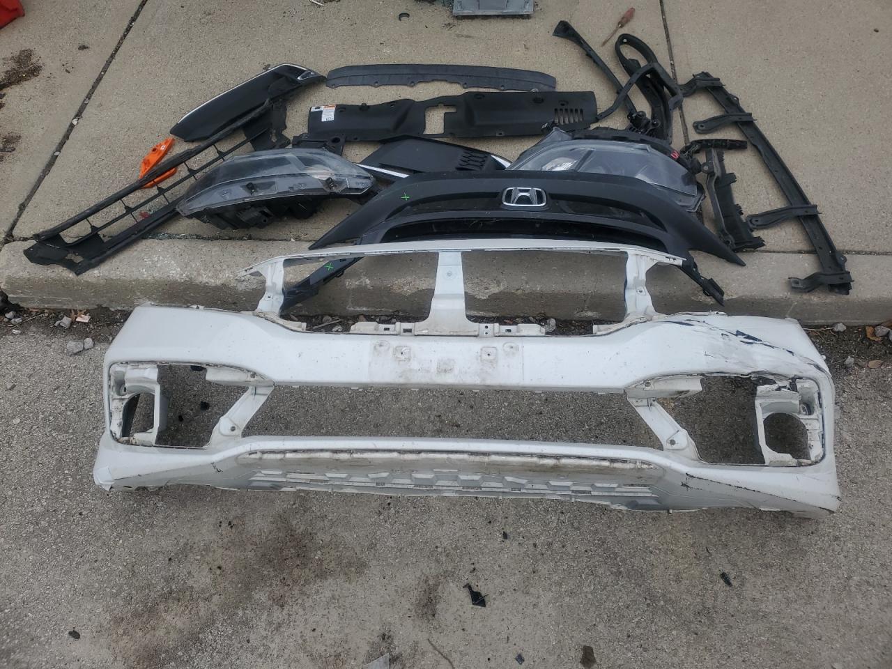 2019 Honda Civic VIN 19XFC2F66KE014049 Copart auction photo, front end damage thumbnail 12