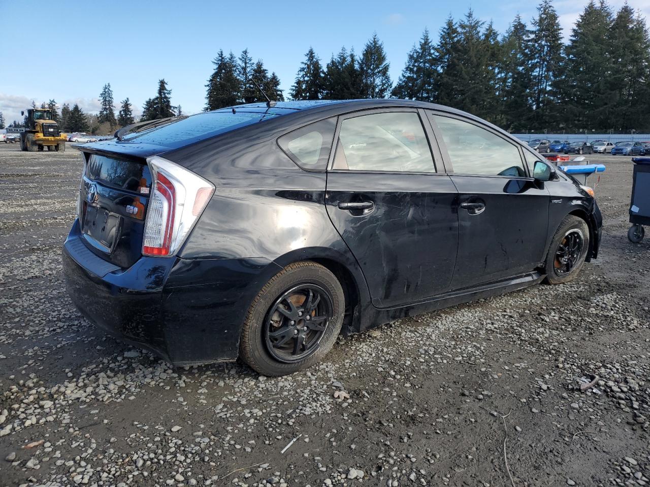 2012 Toyota Prius VIN JTDKN3DU5C5404105 Copart auction photo, side / front end damage thumbnail 3