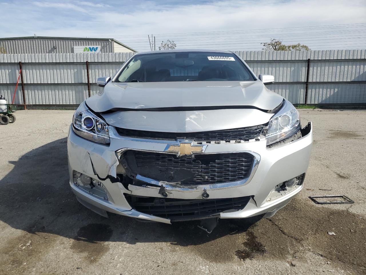 2015 Chevrolet Malibu VIN 1G11D5SL9FF149874 Copart auction photo, all over damage thumbnail 5