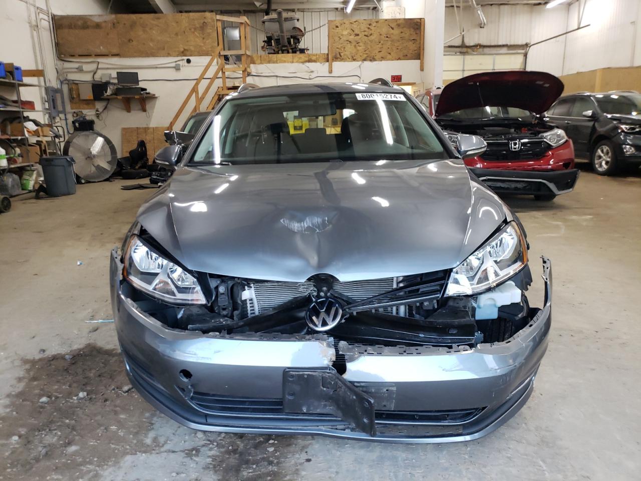 2017 Volkswagen Golf VIN 3VWC17AU7HM503258 Copart auction photo, front end damage thumbnail 5