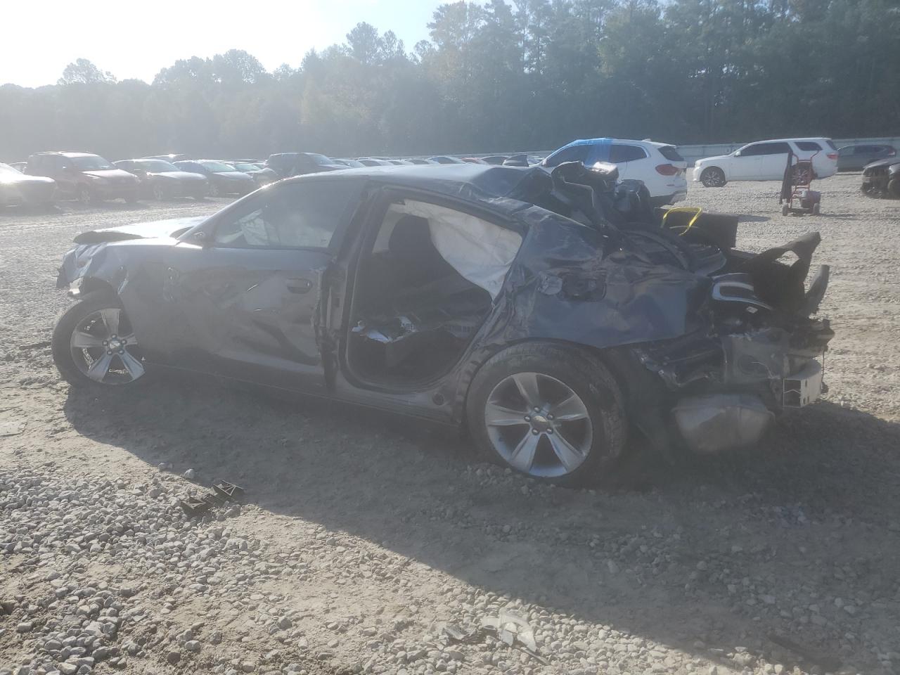 2017 Dodge Charger VIN 2C3CDXHG1HH556437 Copart auction photo, rollover damage thumbnail 2