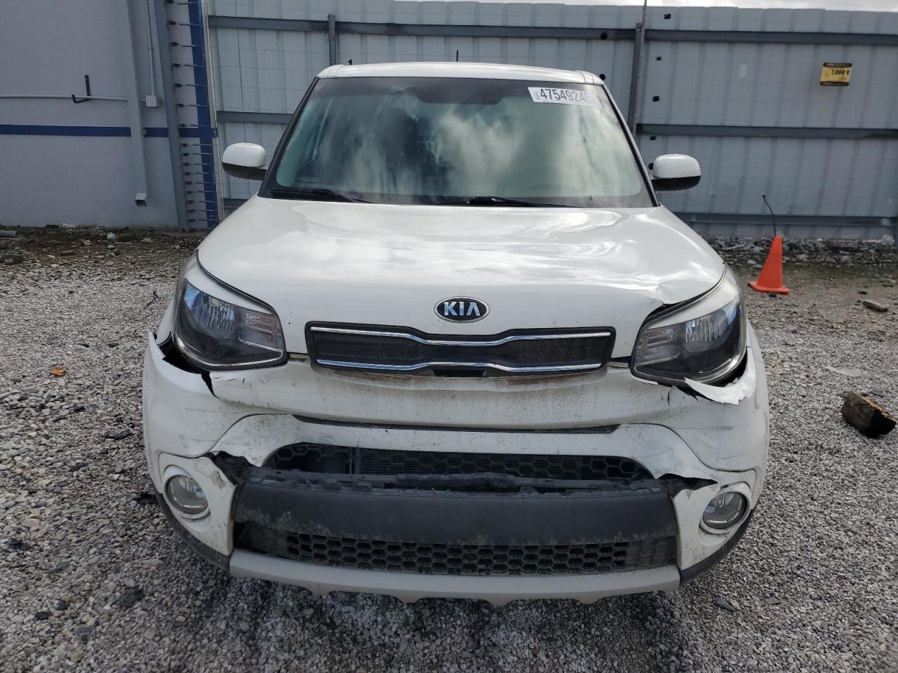 2019 KIA Soul VIN KNDJP3A56K7910466 Copart auction photo, front end damage thumbnail 5