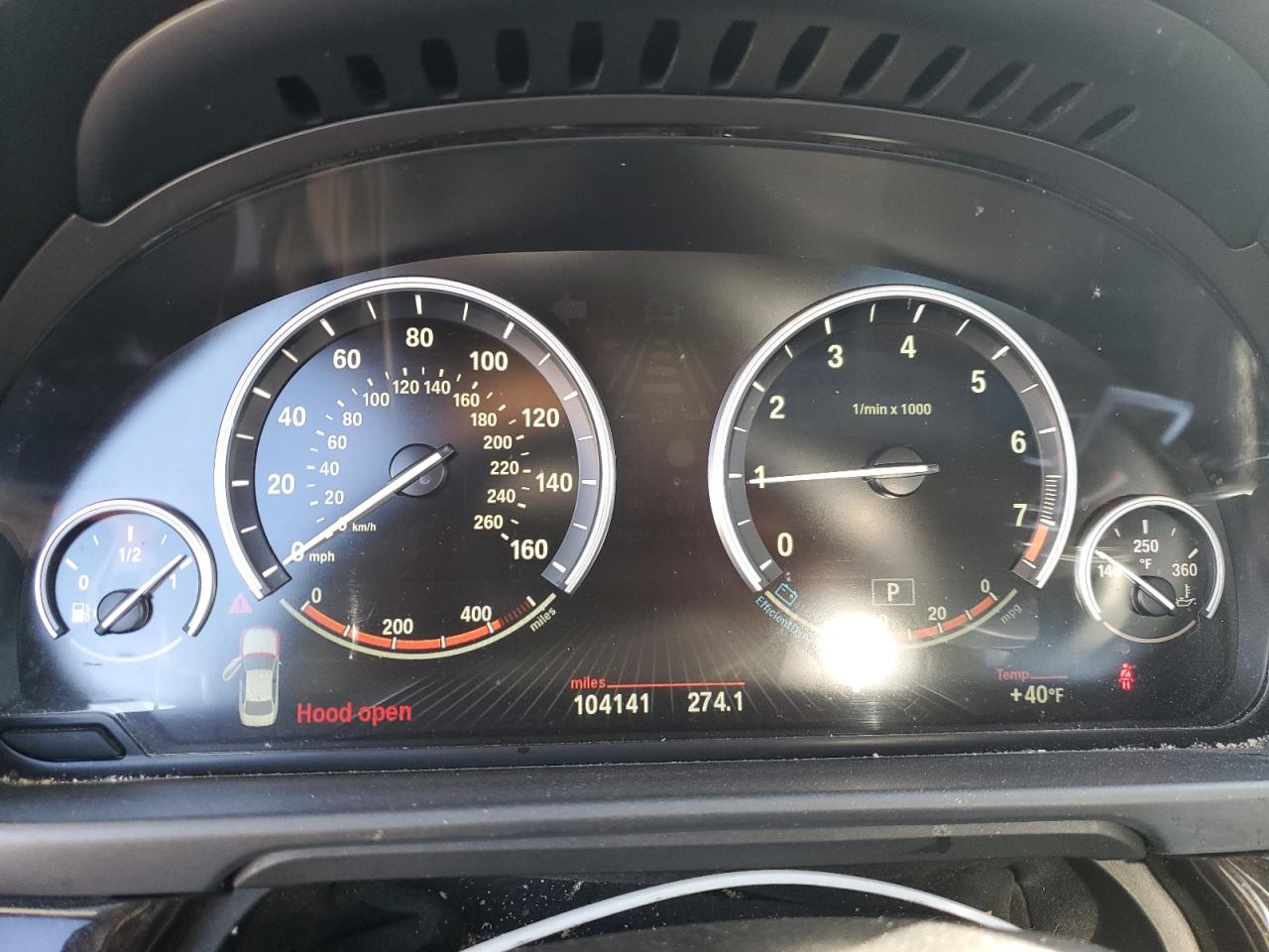 2016 BMW 5er VIN WBA5B3C59GG257469 Copart auction photo, front end damage thumbnail 9