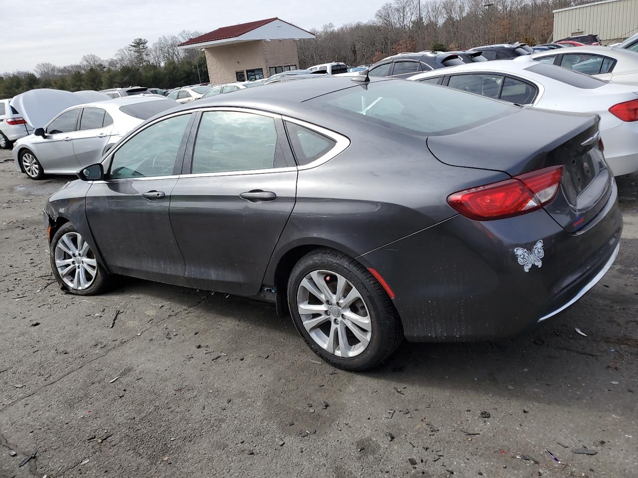 2016 Chrysler 200 VIN 1C3CCCAB7GN102015 Copart auction photo, front end / side damage thumbnail 2