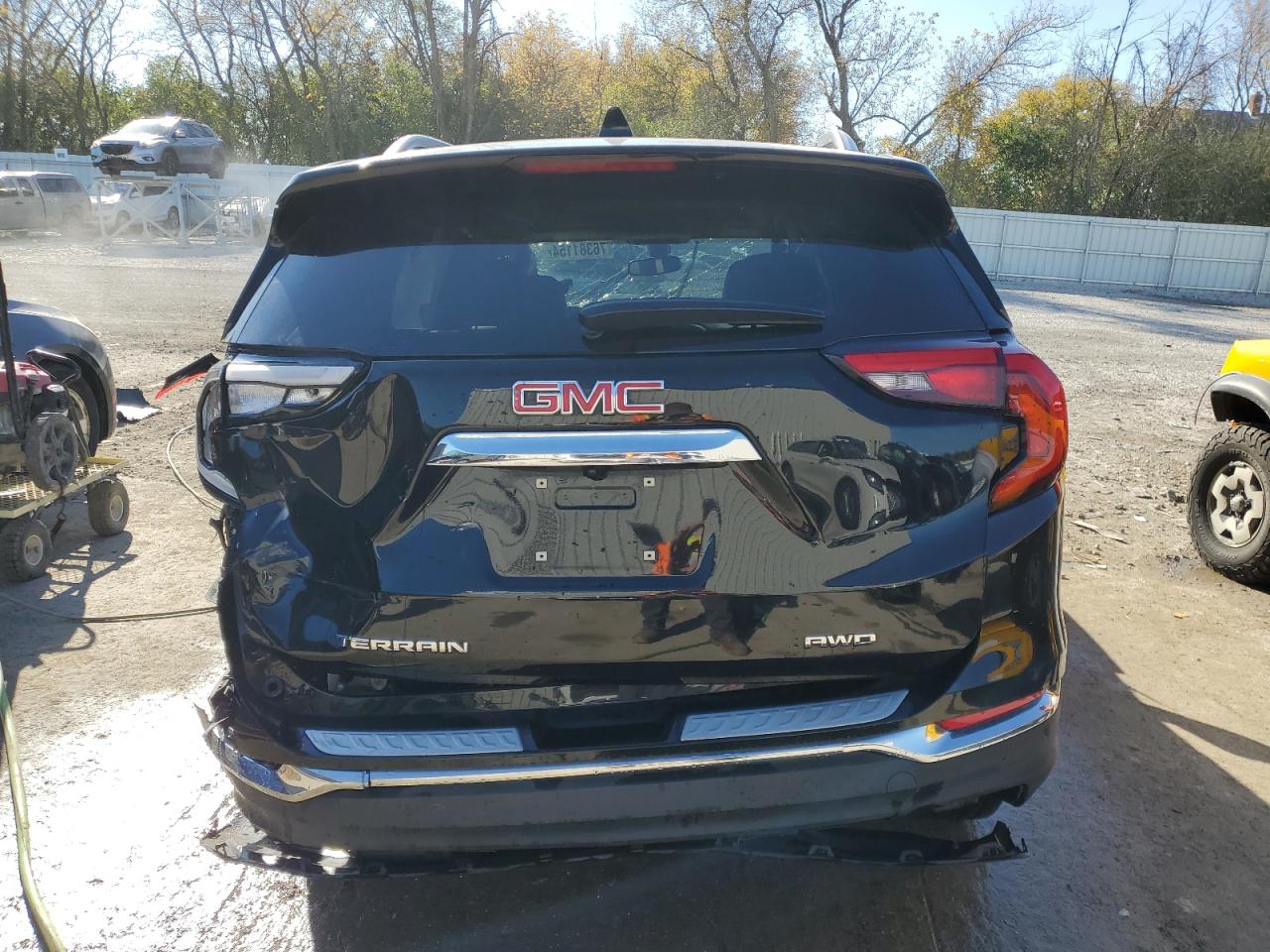 2019 GMC Terrain VIN 3GKALVEV1KL114161 Copart auction photo, all over damage thumbnail 6