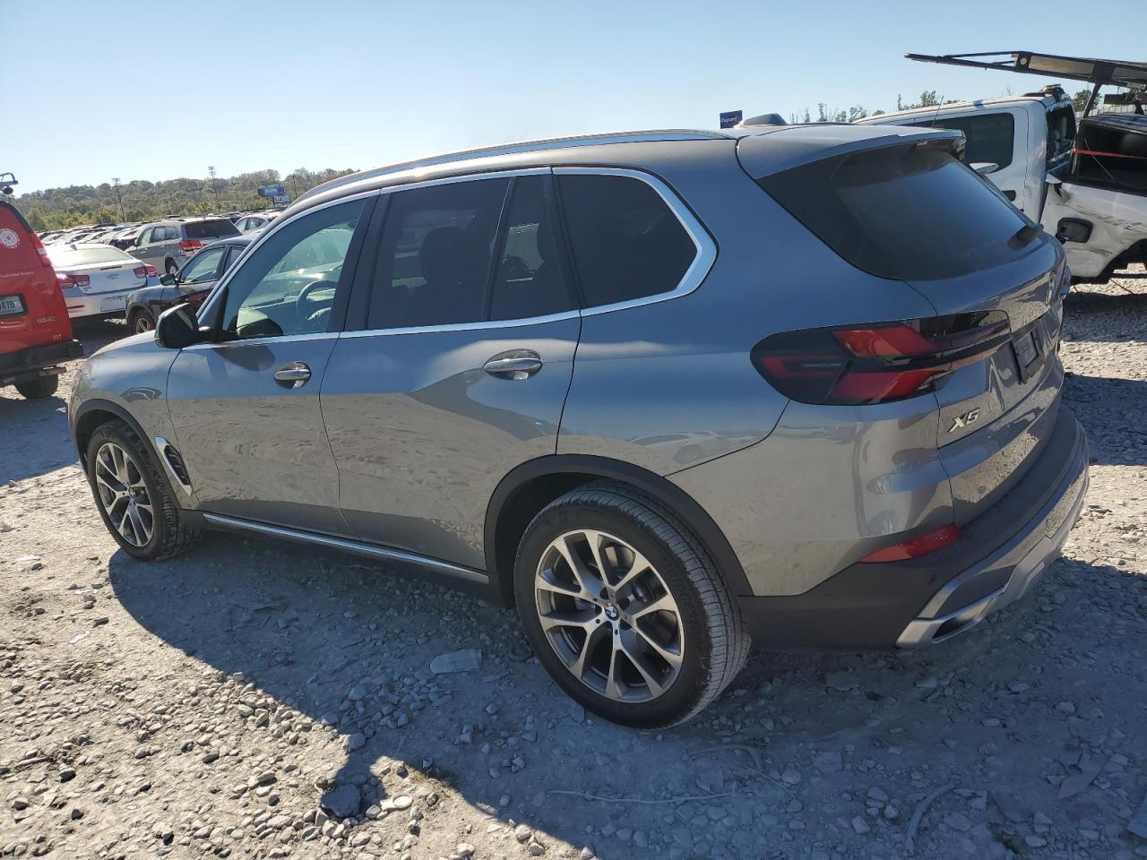 2024 BMW X5 VIN 5UX23EU09R9V18431 Copart auction photo, side / front end damage thumbnail 2