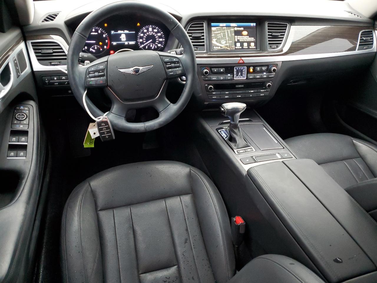 2019 Genesis G80 VIN KMTFN4JE3KU322237 Copart auction photo, front end / rear end damage thumbnail 8