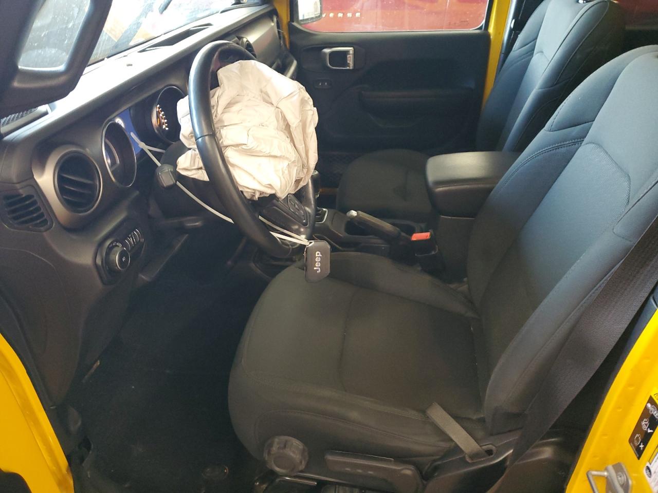 2020 Jeep Wrangler VIN 1C4HJXDGXLW323067 Copart auction photo, all over / undercarriage damage thumbnail 7
