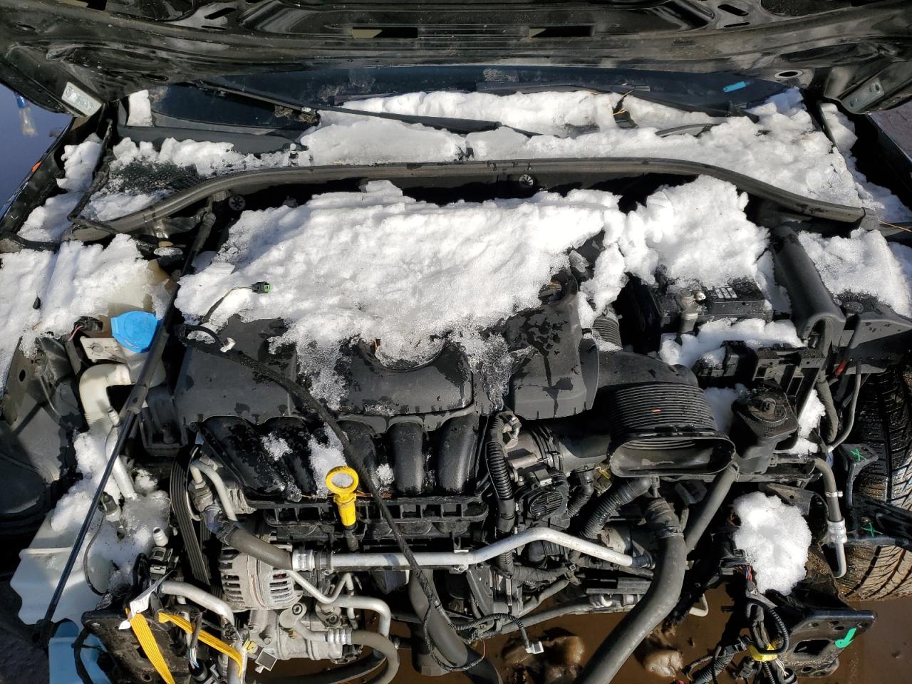 2014 Volkswagen Passat VIN 1VWBP7A31EC020928 Copart auction photo, front end damage thumbnail 11