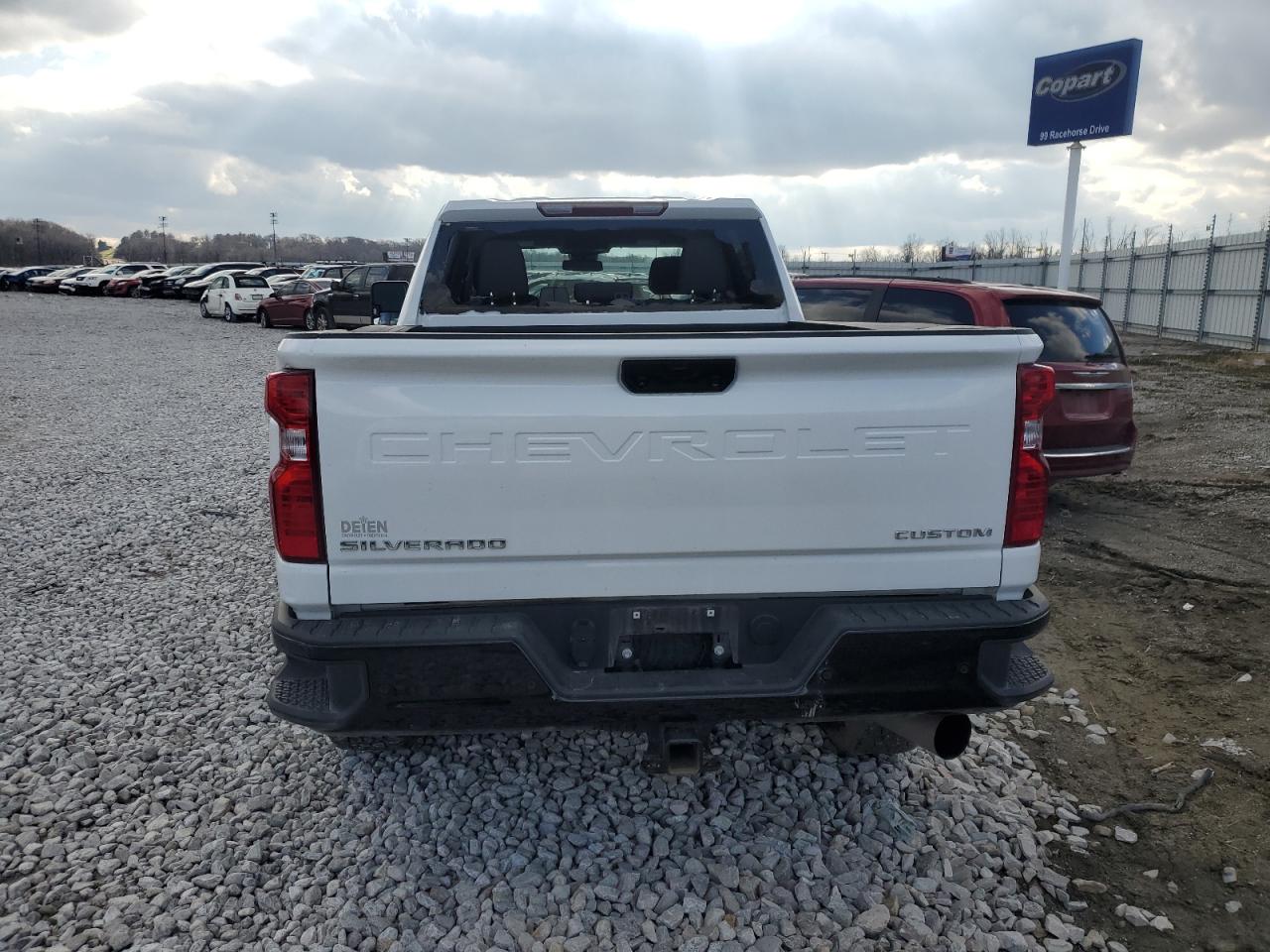 2024 Chevrolet Silverado VIN 2GC4YMEY6R1100881 Copart auction photo, frame damage damage thumbnail 6