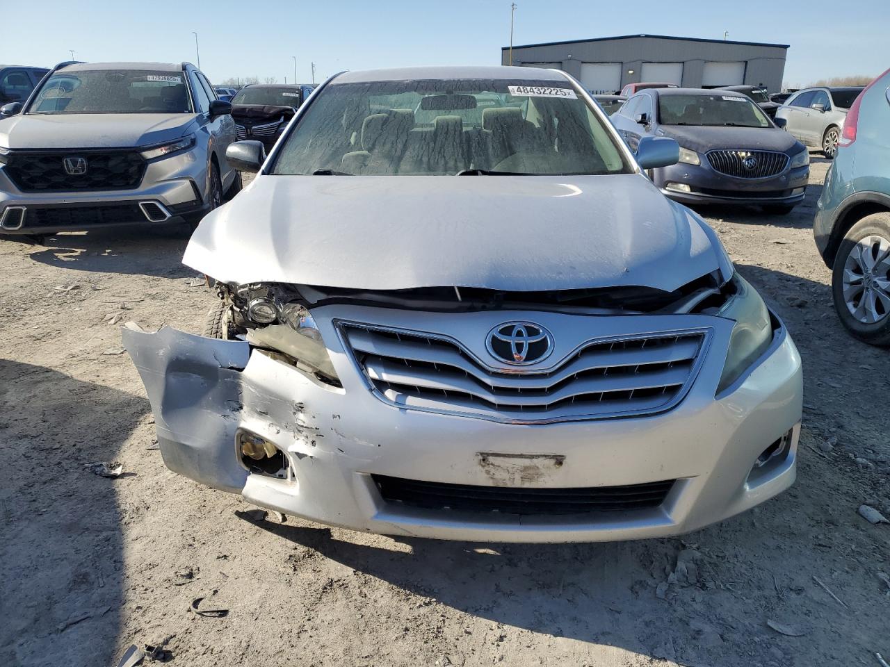 2011 Toyota Camry VIN 4T4BF3EK9BR122100 Copart auction photo, front end / rear end damage thumbnail 5