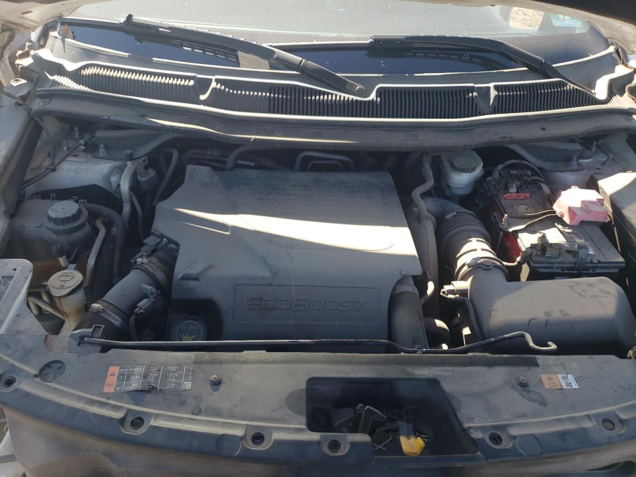 2015 Ford Explorer VIN 1FM5K8GT2FGB56387 Copart auction photo, all over damage thumbnail 11