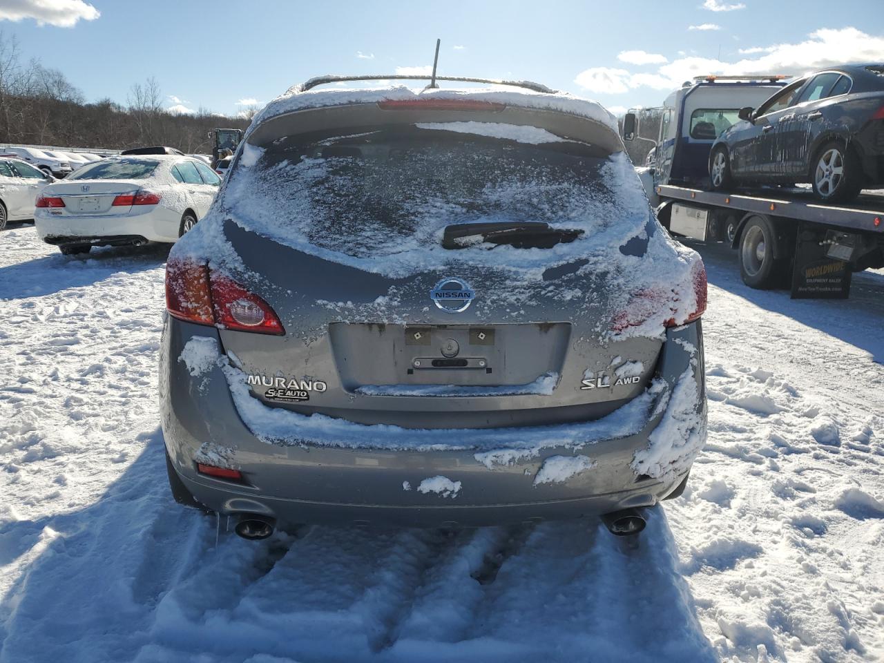 2010 Nissan Murano VIN JN8AZ1MW0AW114856 Copart auction photo, undercarriage / minor dent/scratches damage thumbnail 6