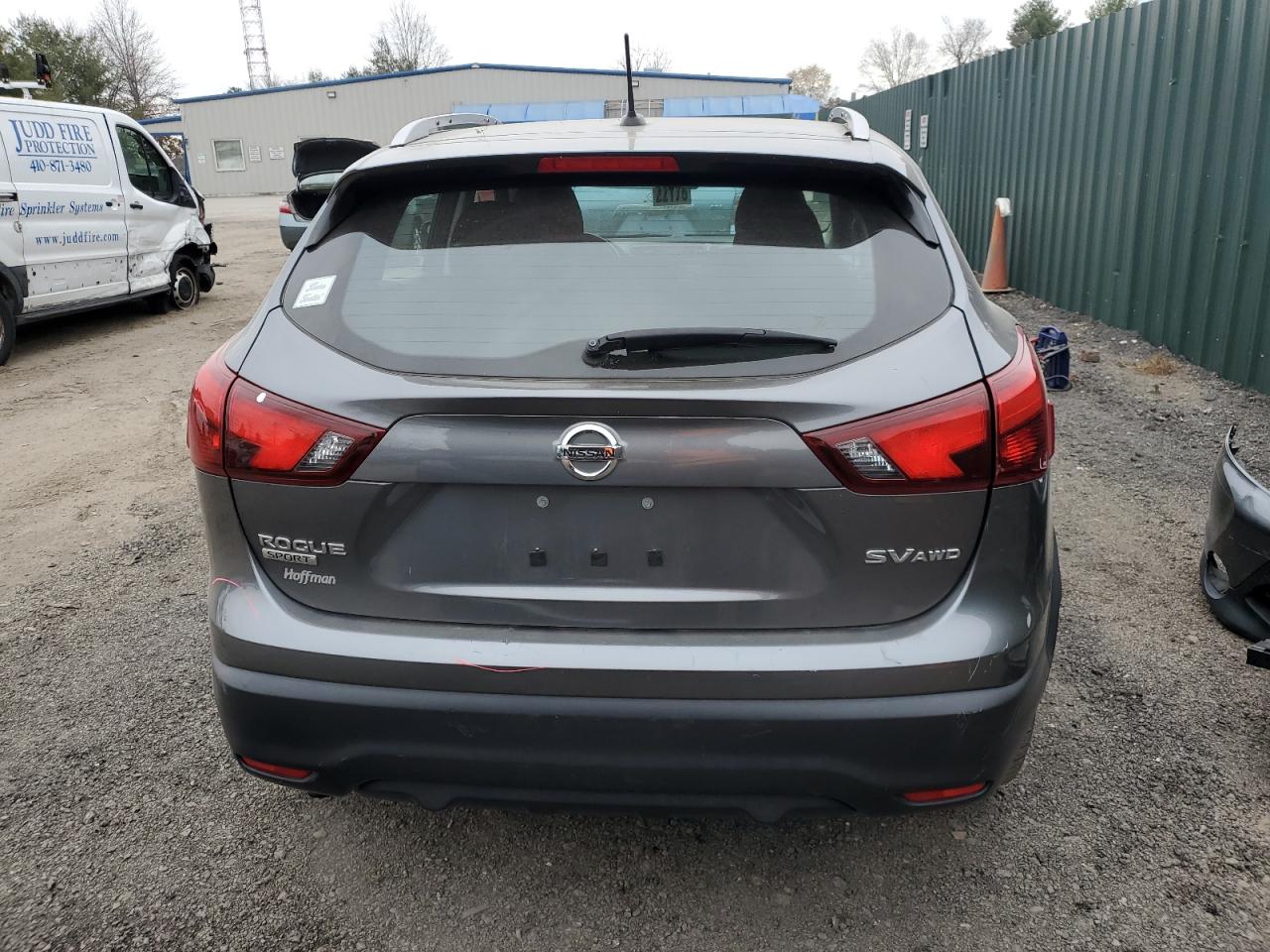 2017 Nissan Rogue VIN JN1BJ1CR1HW119967 Copart auction photo, front end / side damage thumbnail 6