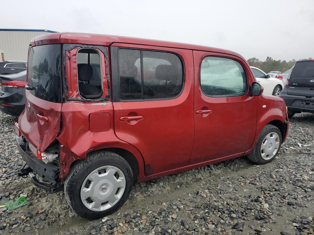 2013 Nissan Cube VIN JN8AZ2KR0DT300406 Copart auction photo, rear end damage thumbnail 3