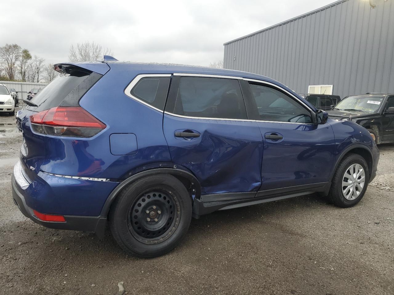 2018 Nissan Rogue VIN 5N1AT2MV6JC754917 Copart auction photo, side / rear end damage thumbnail 3