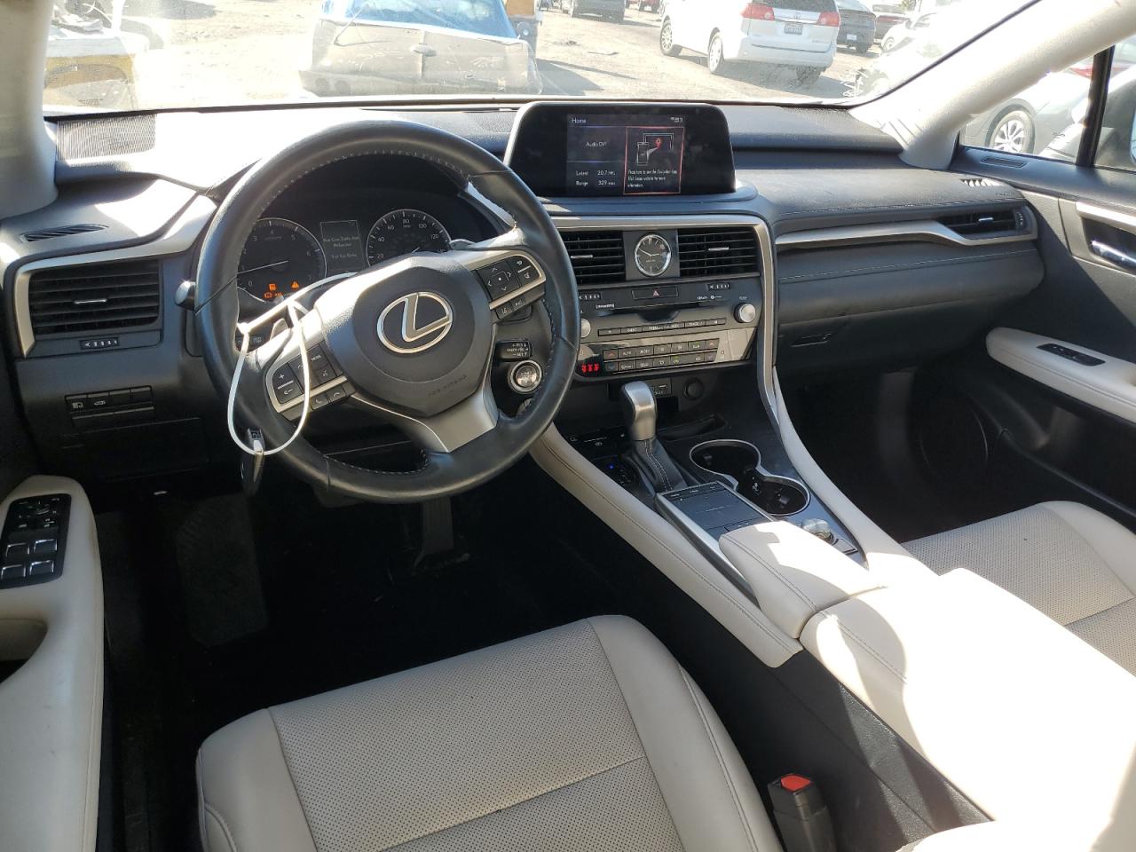 2020 Lexus RX VIN 2T2AZMAA3LC155530 Copart auction photo, front end / undercarriage damage thumbnail 8