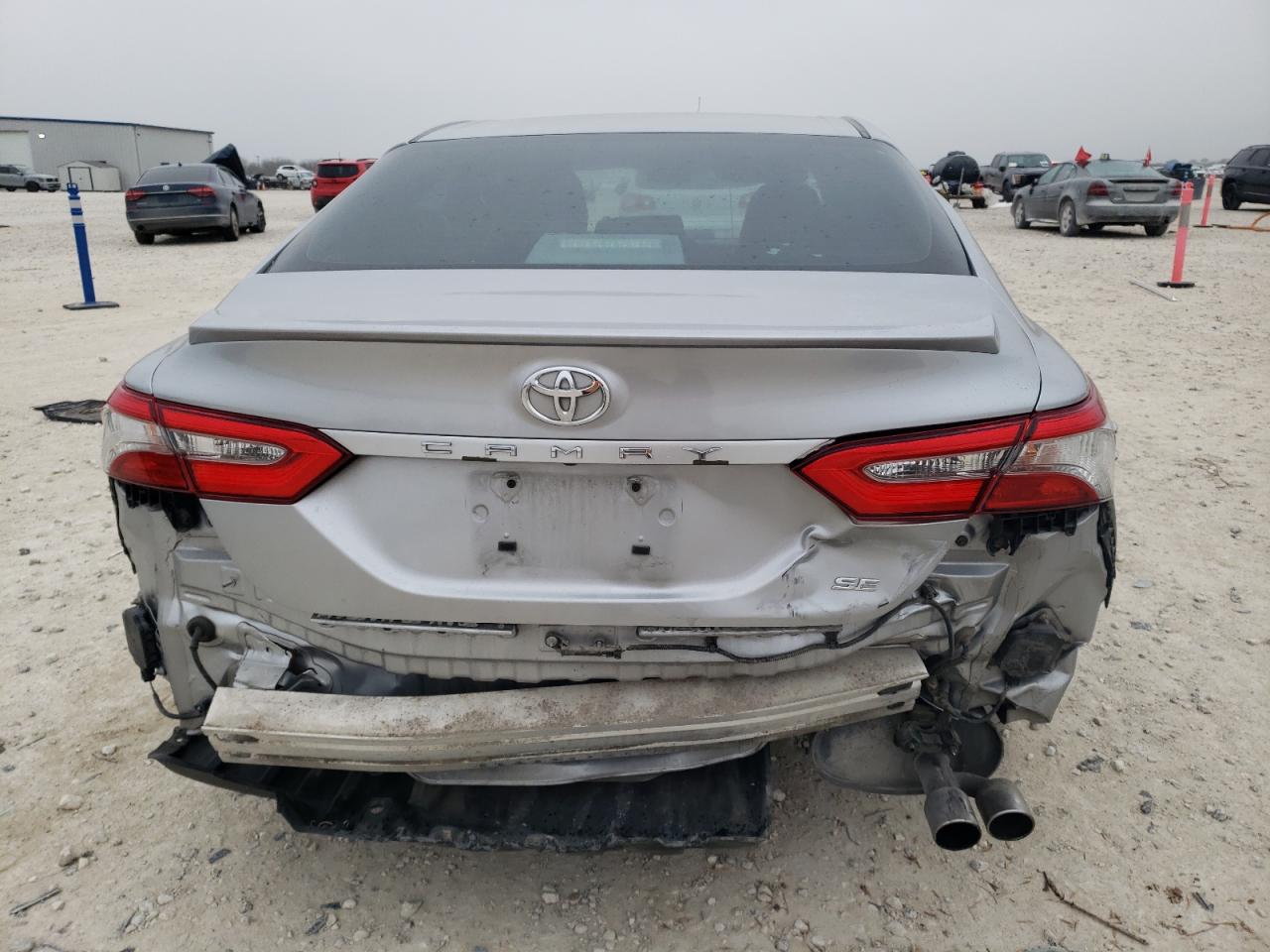 2018 Toyota Camry VIN 4T1B11HK6JU674337 Copart auction photo, rear end damage thumbnail 6