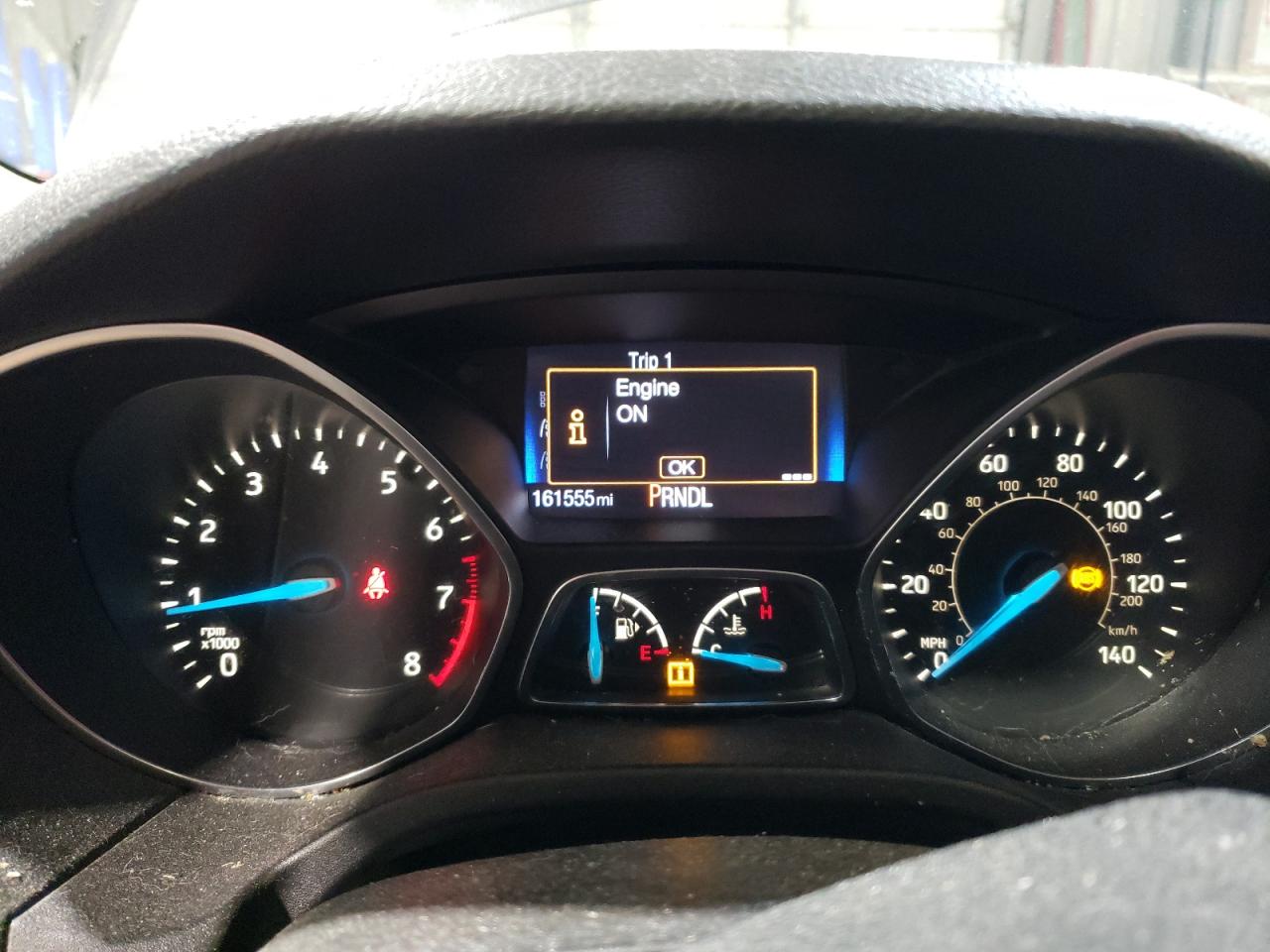 2015 Ford Focus VIN 1FADP3E20FL368748 Copart auction photo, front end / hail damage thumbnail 9